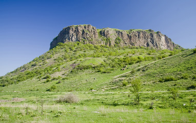 rocky formation of Magura Uroi, Romania