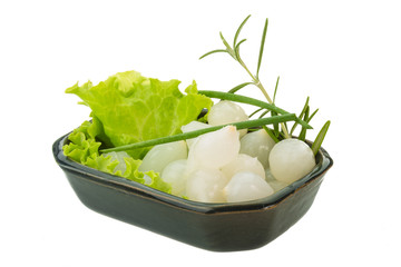 Small marinated onion