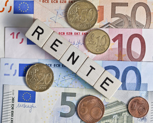 Rente, Geld, Lebensqualit&auml;t, Lebensstandard.