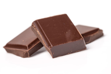 cubes of chocolate