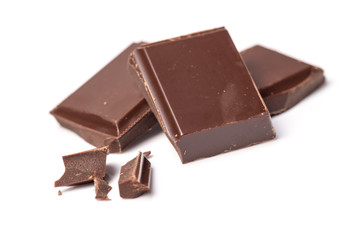 cubes of chocolate