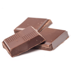 cubes of chocolate