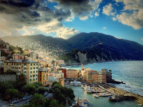 camogli in the morning light