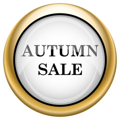 Autumn sale icon