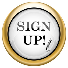 Sign up icon