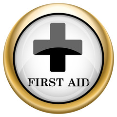 Obraz premium First aid icon