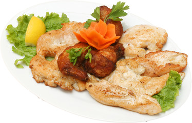 Grilled chicken wings