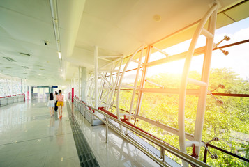 Passengers in the Airport