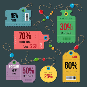 Price and sale tags
