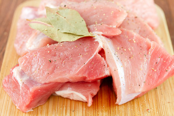 raw pork