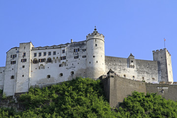 Fototapeta na wymiar Festung Hohensalzburg - Salzburg, Österreich
