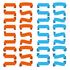Vector ribbon set