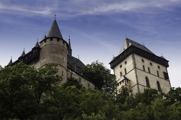 Fototapeta na wymiar Karlstejn Castle.