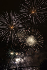 night fireworks