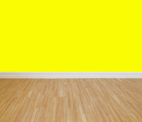 yellow wall