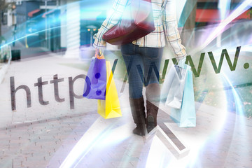 Online Shopping Concept