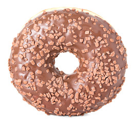 Donut isolated on white background