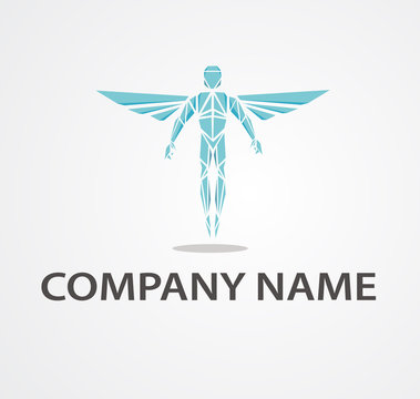 Logo with chiropractor