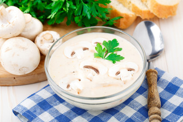 Mushroom cream soup