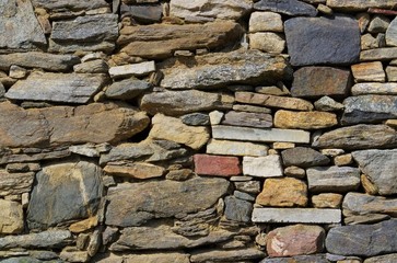 Obraz premium Bruchsteinmauerwerk - quarry 11