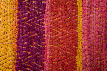 Pattern Peru traditional Fabric Background colourful Texture. So