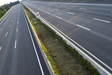 autofreie Autobahn