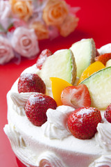 記念日のケーキ