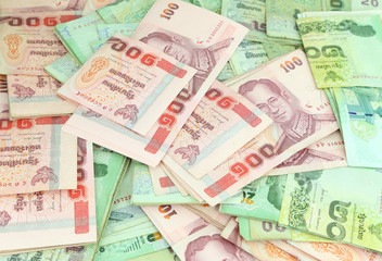  Thai money background