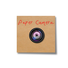 Paper camera spy cam