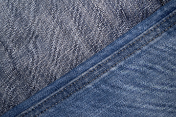 Naklejka premium blue jeans texture