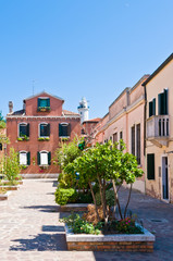 Fototapeta na wymiar Place à Murano - Venise