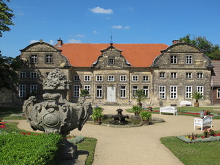 Kleines Schloss in Blankenburg(Harz) mit Barockgarten
