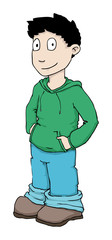 cartoon boy