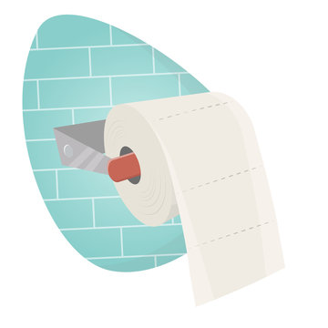 recommend clip art: klopapier rolle