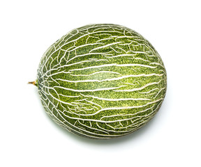 Melon isolated on white background.