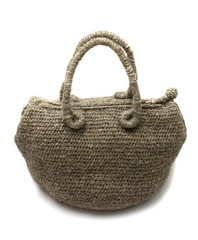 Knitted woman handbag