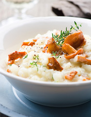 Risotto with mushrooms