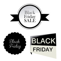 three icon for black friday
