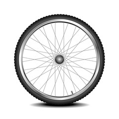 Naklejka premium bike wheel