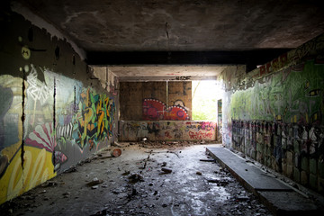 Ruine *** Graffiti - HDR