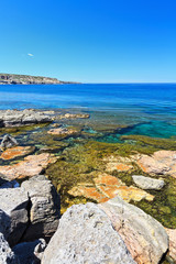 Fototapeta na wymiar Sardynia - wyspa brzegu Świętego Piotra