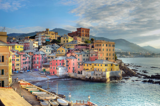 Boccadasse, Genoa, Italy