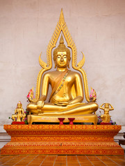 buddha statue in thai temple