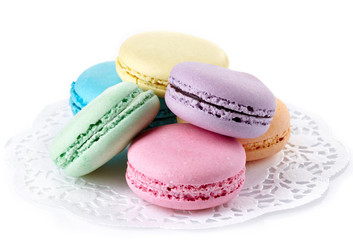 Colorful macaroons