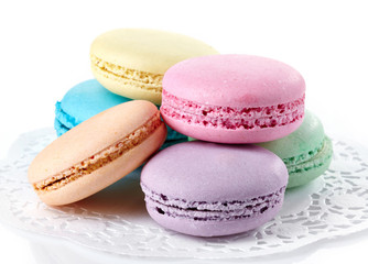 Colorful macaroons