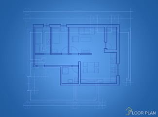 Architectural Blueprint Background