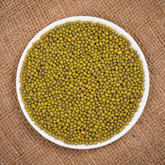 Legumes mash - top view