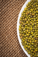 Mung beans - background
