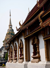 Fototapeta premium Thai temple church