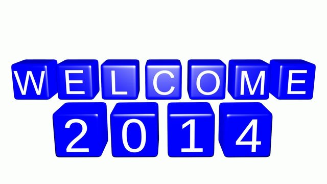 Welcome 2014 Animation